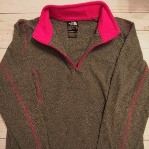 North Face 3/4 Zip Jacket